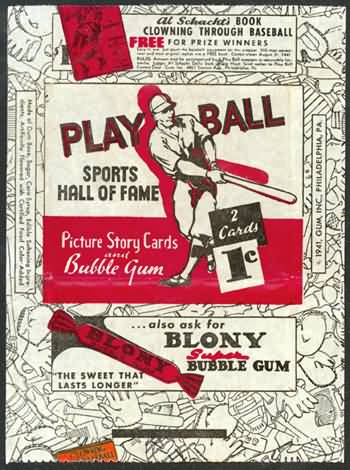 1941 Play Ball Red